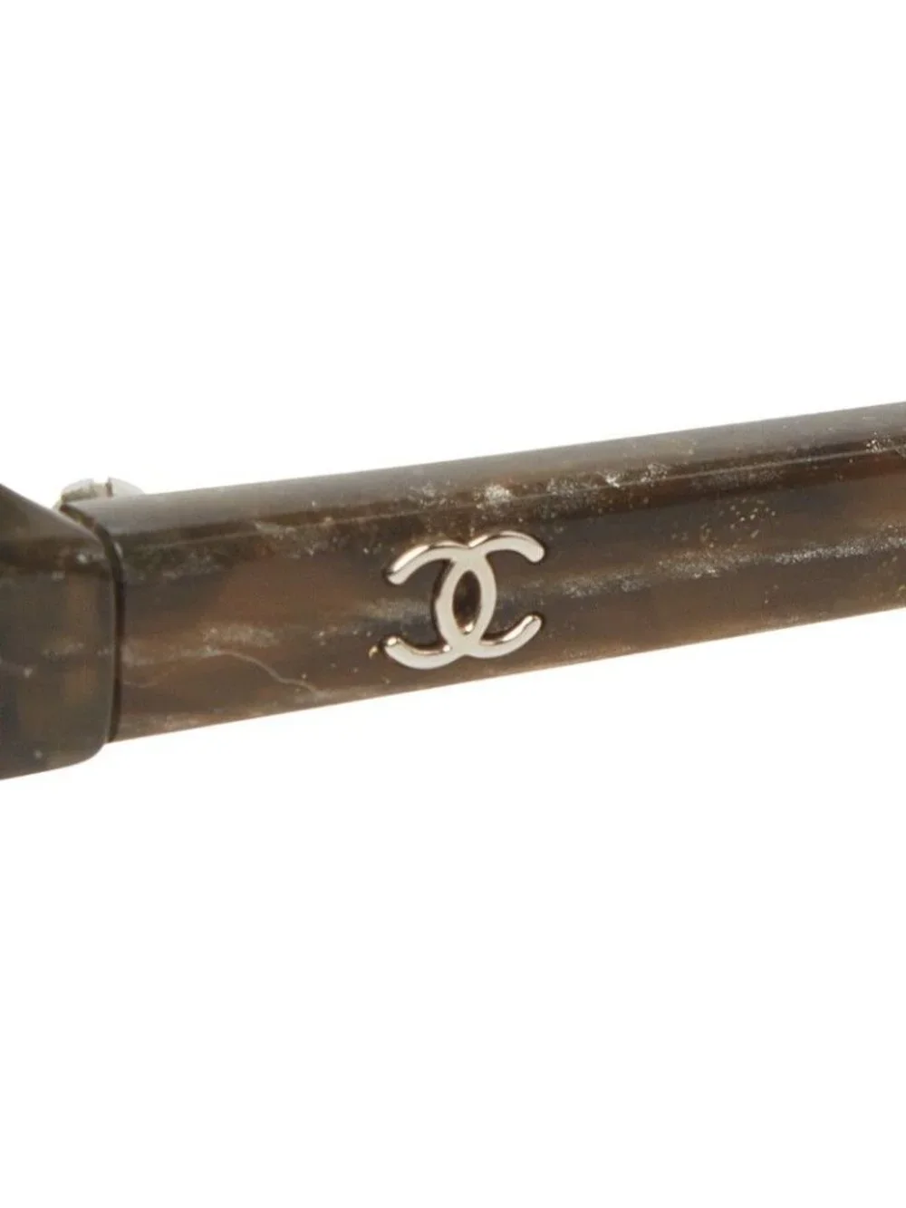 Chanel CC Logo Sunglasses Brown Acetate Eyewear